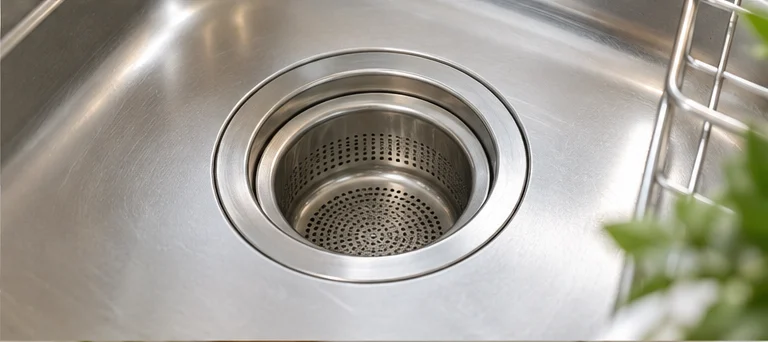 キッチンの排水口